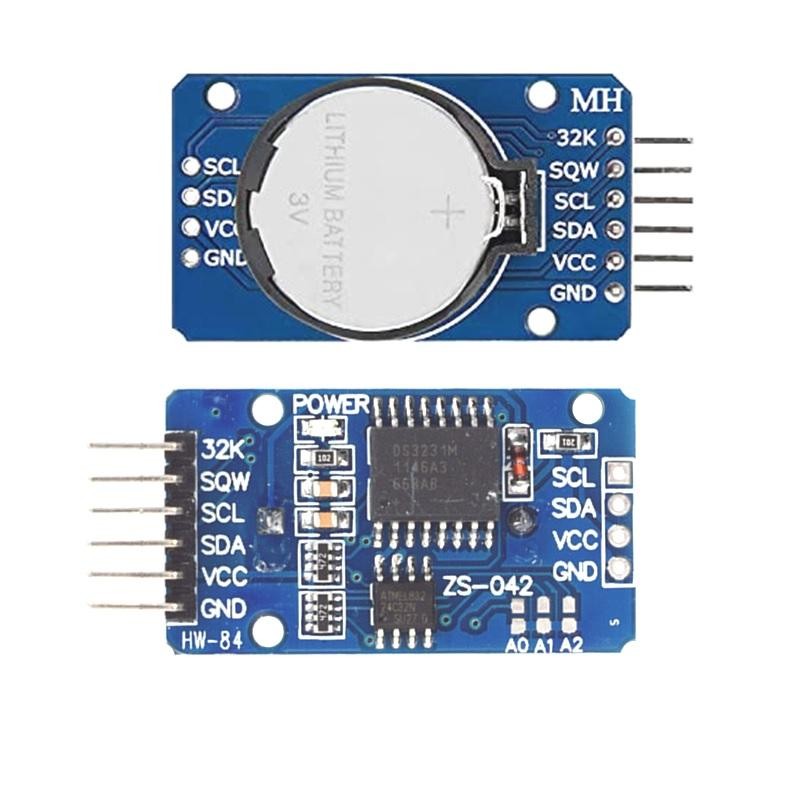 DS1302 reloj-calendario en tiempo real para Arduino con pila CR2032