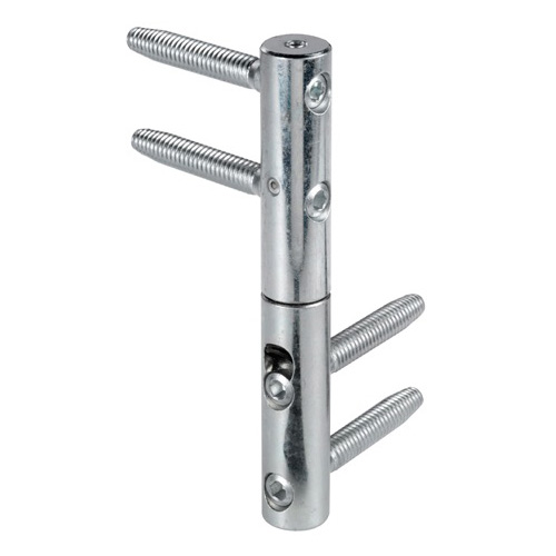 Pernios Anuba - Pernio Regulable Zenit 16 mm Plata Mate