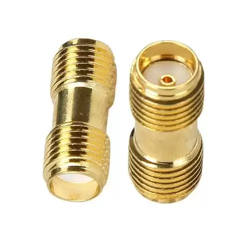 Empalme SMA Hembra  Dorado