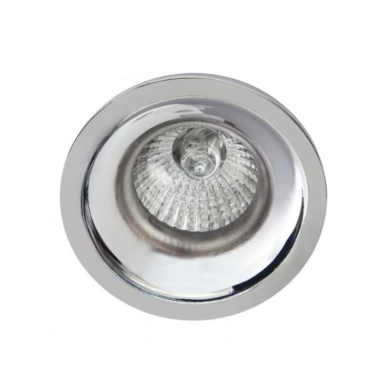 Empotrable Jeroglifico 1xgu10 Cromo 3x8,5x8,5 Cm Corte 7d