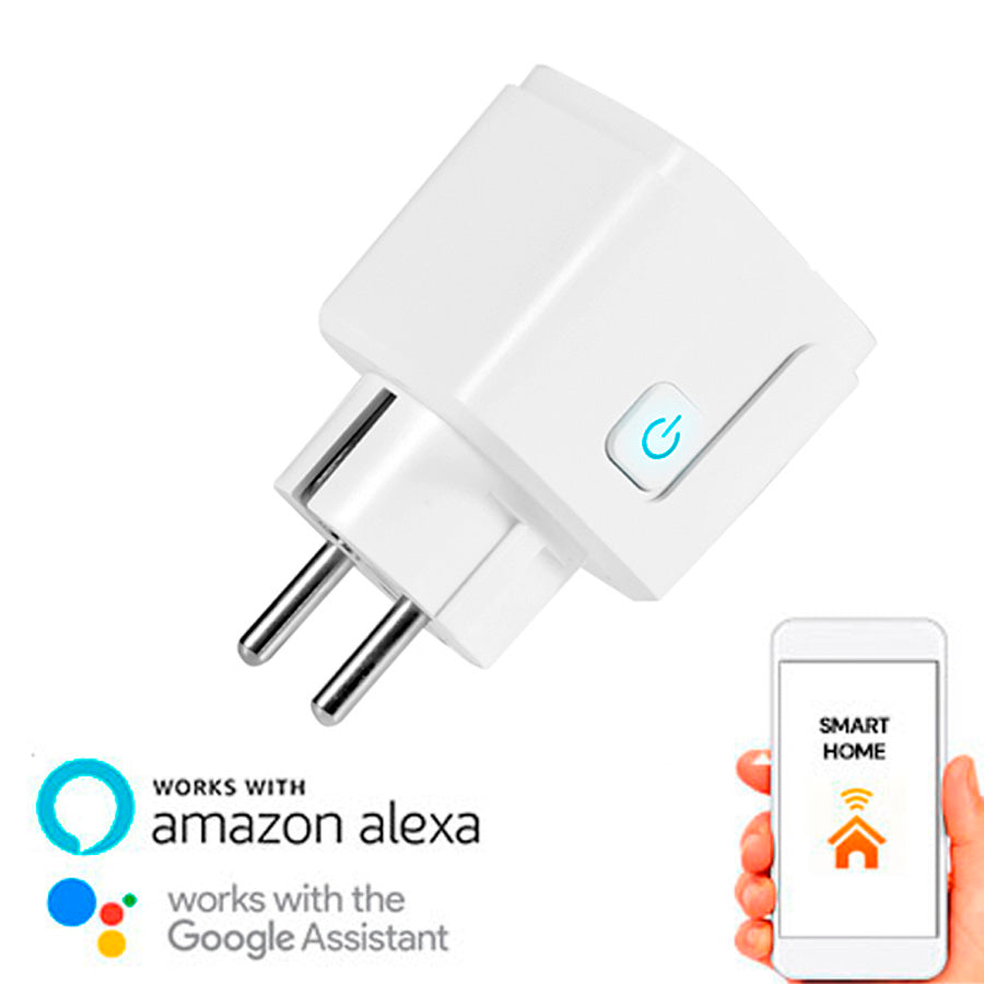 Enchufe con clavija inteligente WIFI Smart Home 16A