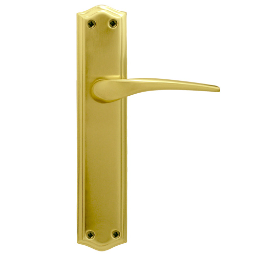 Manivelas con placa - Juego Manivelas con Placa de Hierro EQ207 Dorado Brillo y Mate