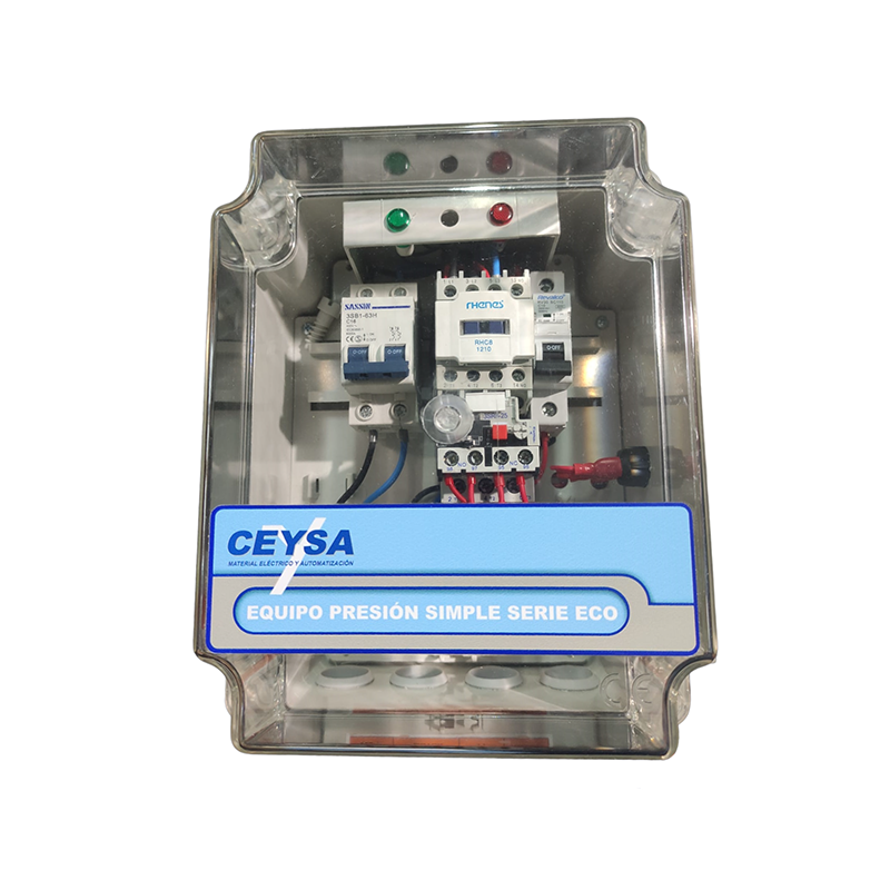 EQUIPO DE PRESIÓN SIMPLE MONOFÁSICO 230V