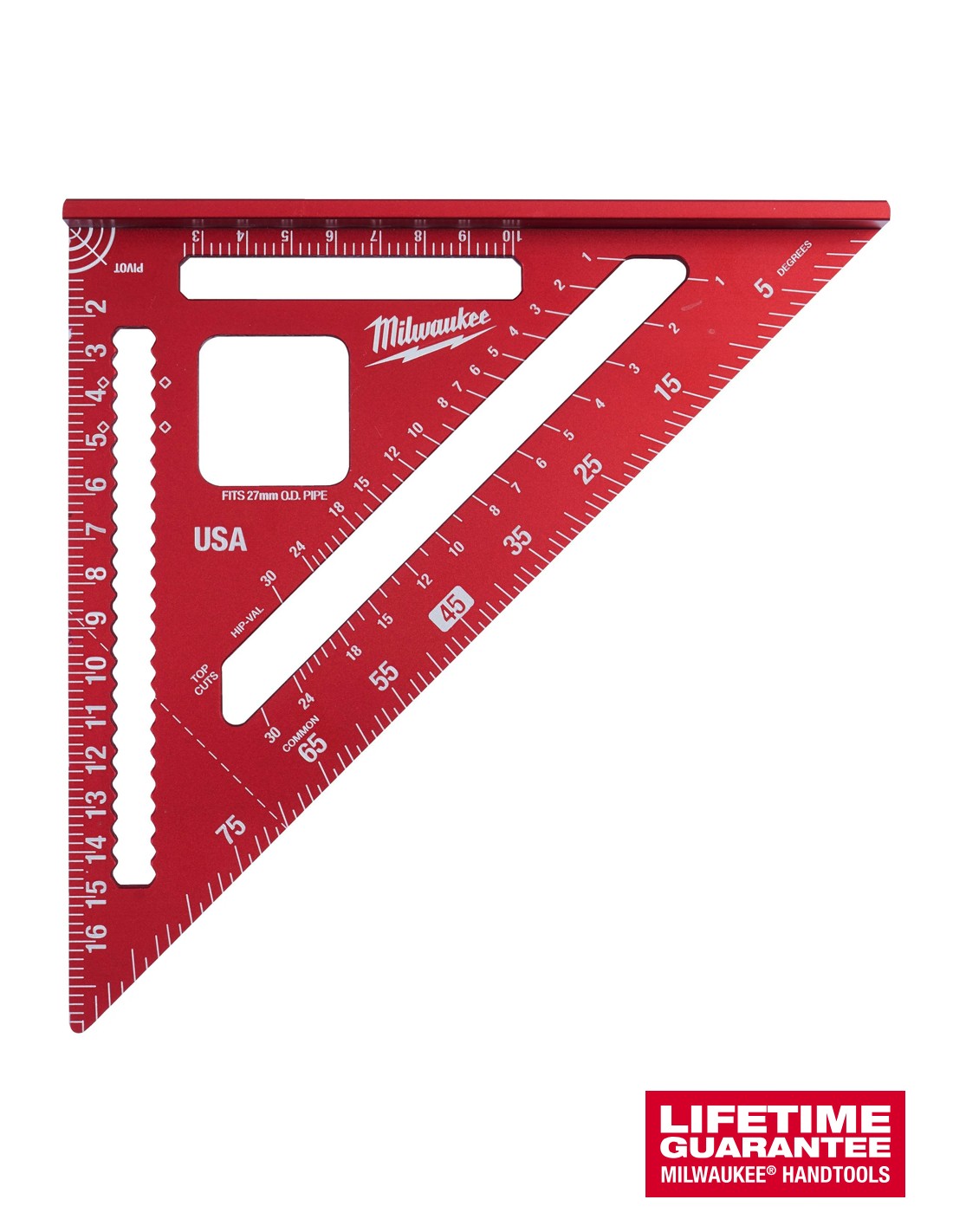 Escuadra de carpintero métrica Milwaukee