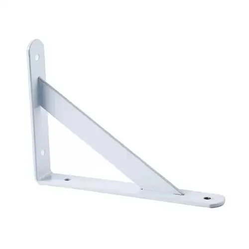 Escuadra Reforzada Para Estanteria Metalica 200x300 Mm Blanco