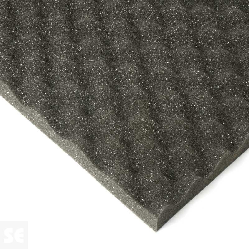 Espuma de maletín de Poliuretano ondulada 25 kg/m3