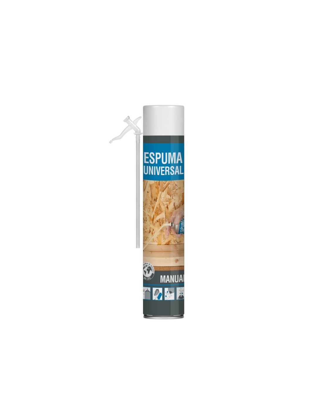 Espuma Poliuretano Universal Canula 700ml | Brintus