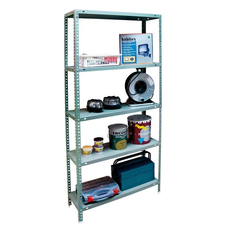 Estanteria 5 Bandejas Econ.Bl 300 393B1 Habitex