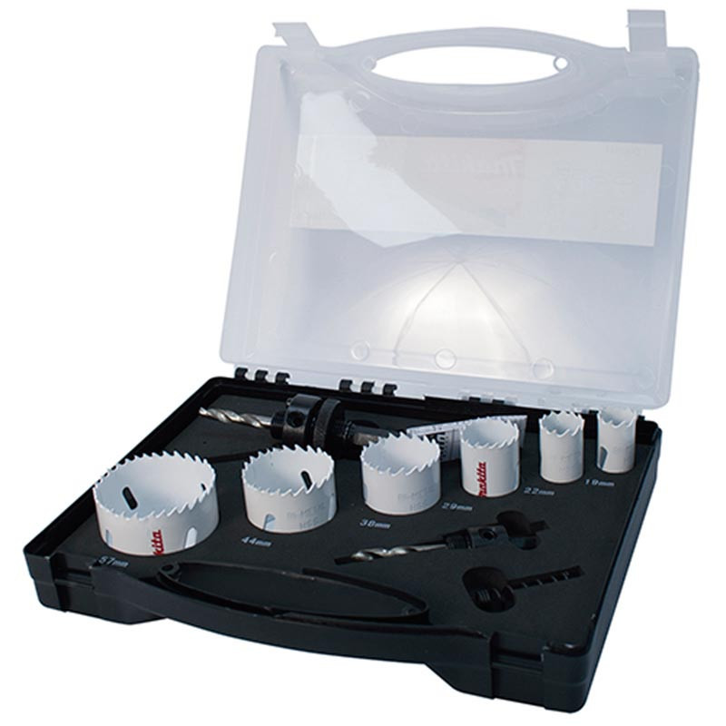 Estuche de brocas de corona Bi-metal 6pcs Makita