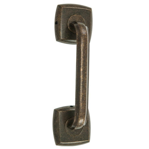 Manillones con roseta - Manillón con Roseta Cuadrada 64x64 E-T441B Bronce Rústico