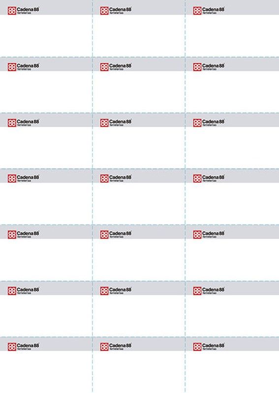 Etiquetas Precios C88 70X40 100 Hojas CH204