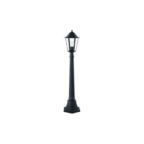 Farola aluminio luxform orlando negro 100 cm