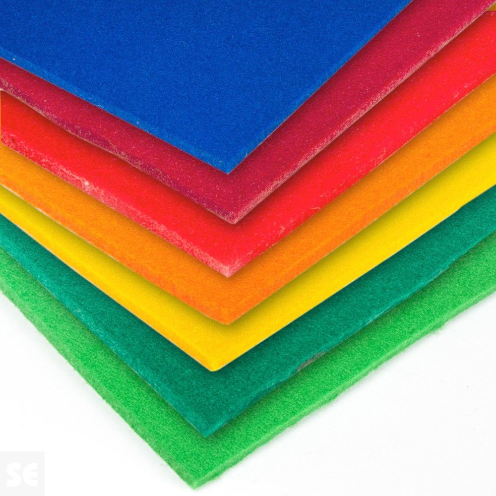 Fieltro sintético 3 y 5 mm (a metros)