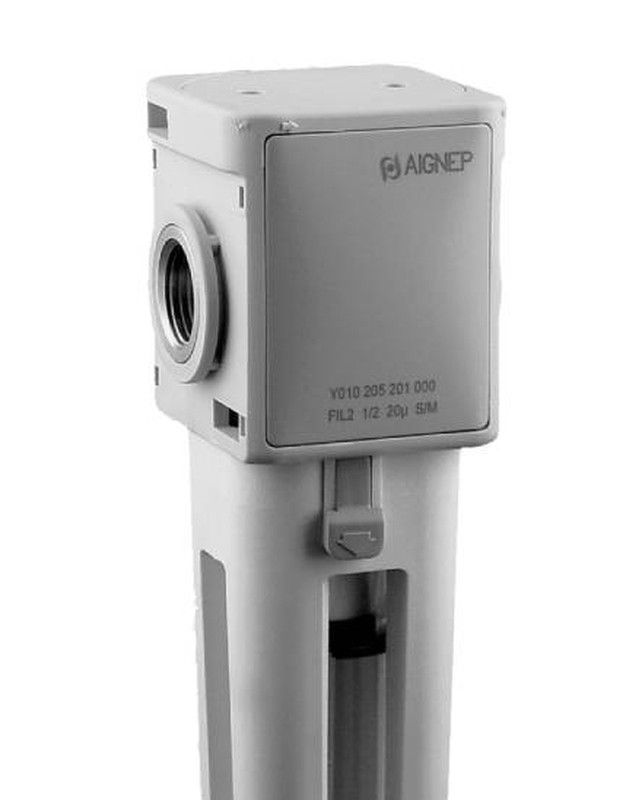 Filtro Neumatico Rosca De 1/4 20 Micron S., Tamaño 1, Serie FRL EVO, Referencia Y010