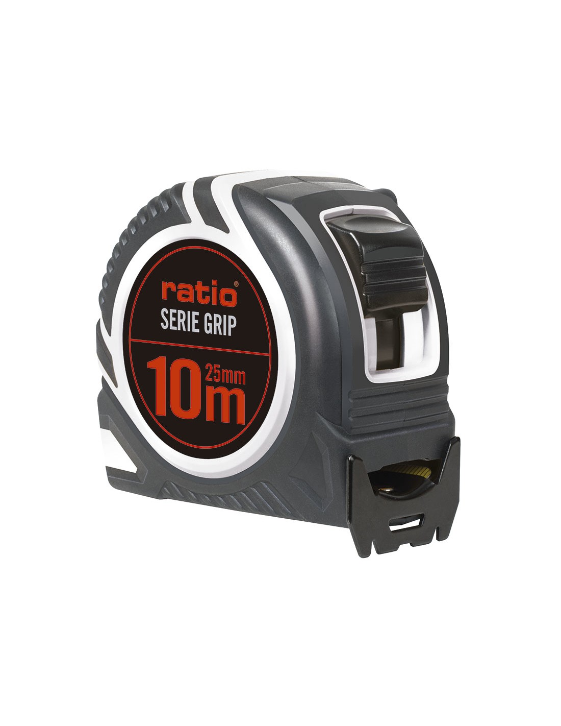 FLEXOMETRO CINTA 25/10 M. GRIP RATIO