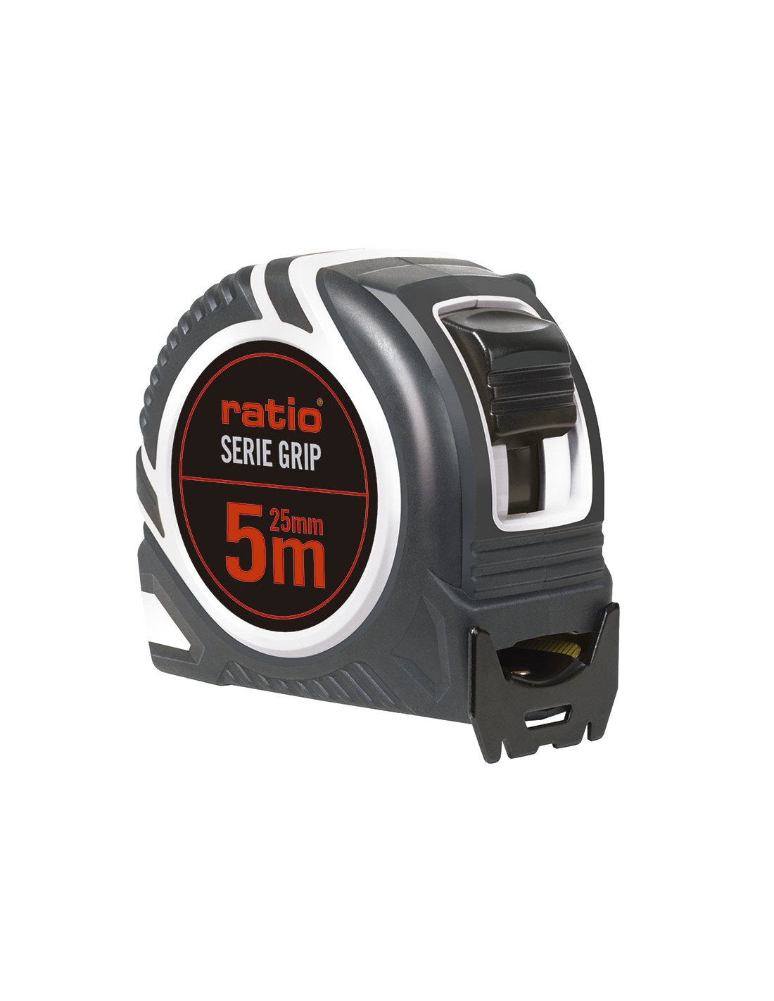 FLEXOMETRO CINTA 25/5 M. GRIP RATIO