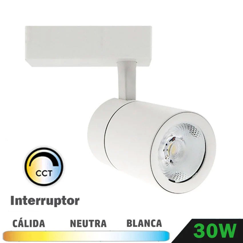 Foco LED COB 30W Blanco 24º Monofásico