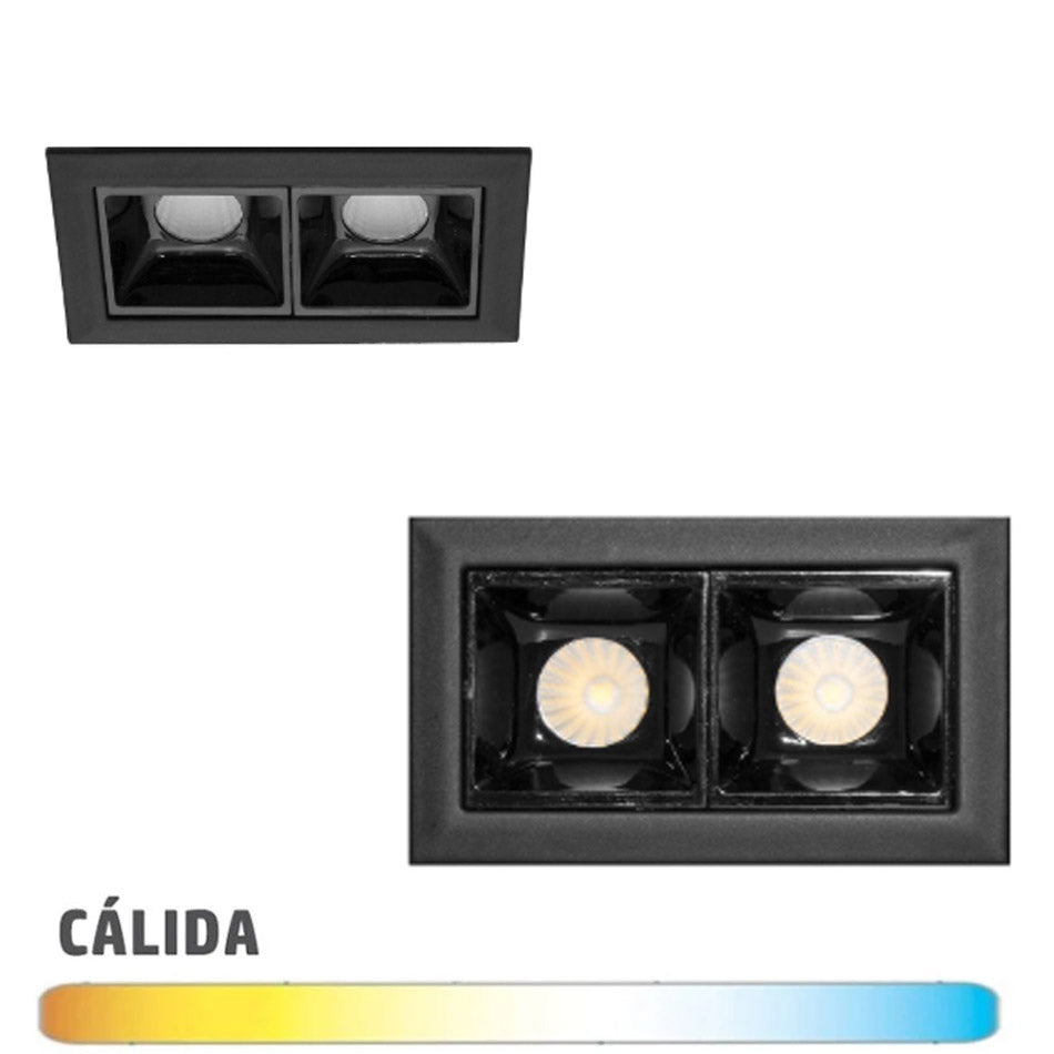 Downlight Mini LED 4W 75x45mm Osram Negro