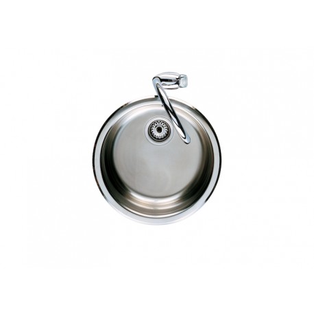 Fregadero acero inoxidable 1 cubeta REDONDO - ROCA