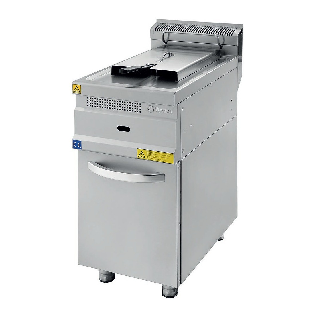 Freidora a gas con mueble Serie 700 TC.7FG400 400mm