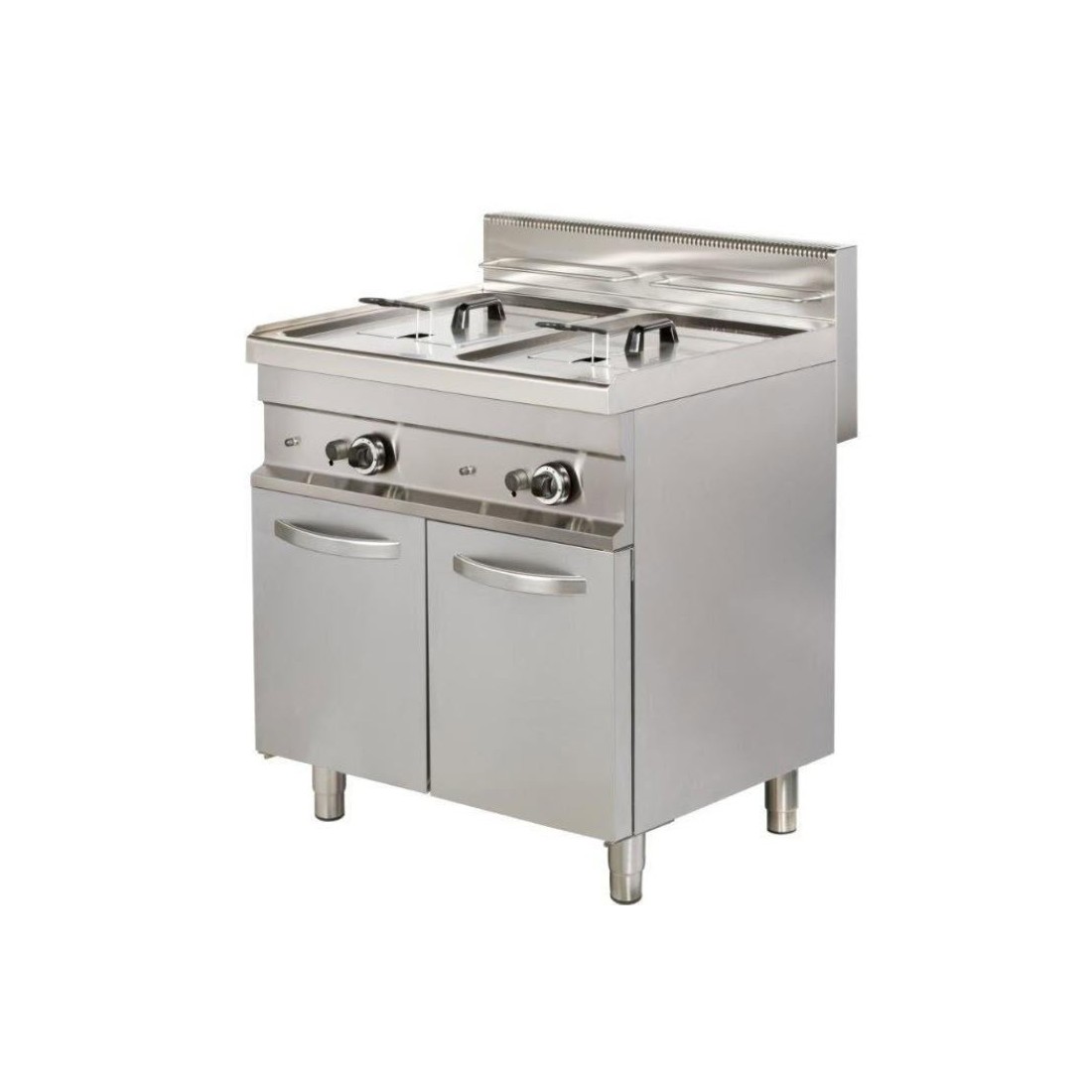 Freidora a gas doble GF722 Cuba monobloque