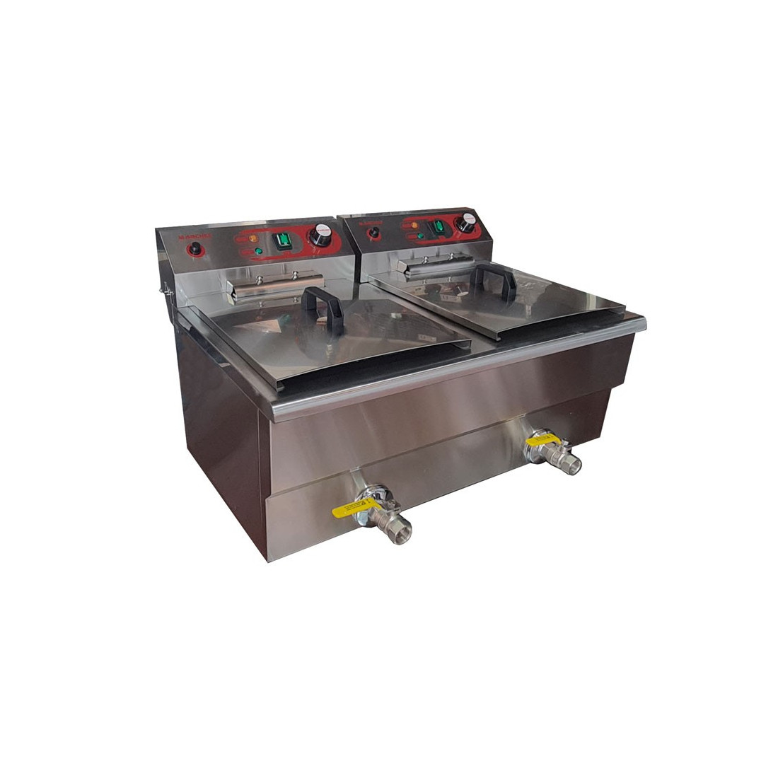 Freidora Eléctrica 12+12 Litros FRYT-20 7,5kw X 2 MARCHEF