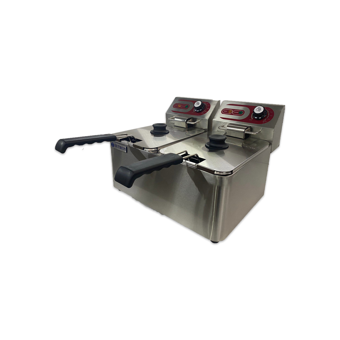 Freidora eléctrica Cuba Doble EF-4Lx2 4+4 Litros 2,5+2,5KW