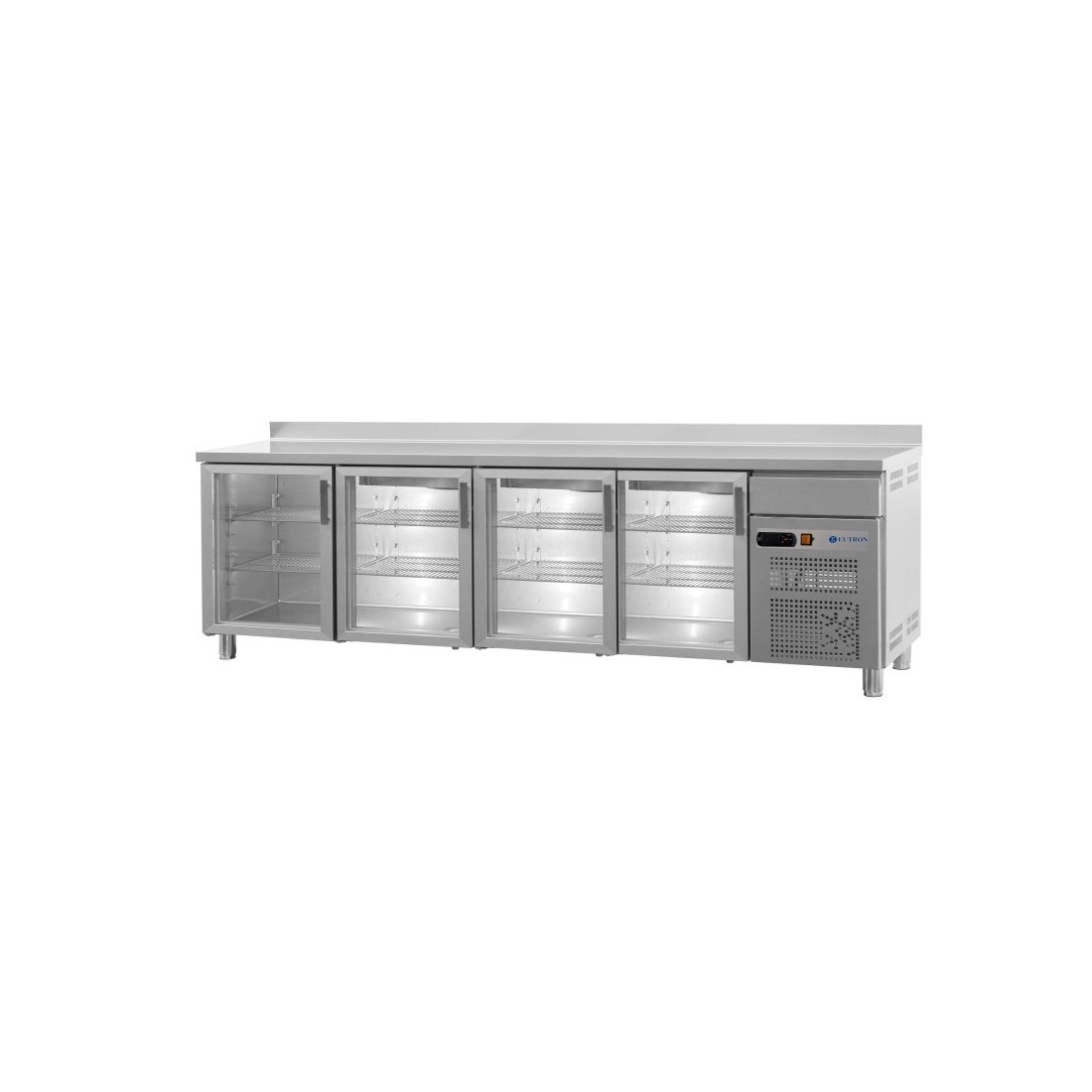 Frente mostrador refrigerado puertas cristal FBR-250-V