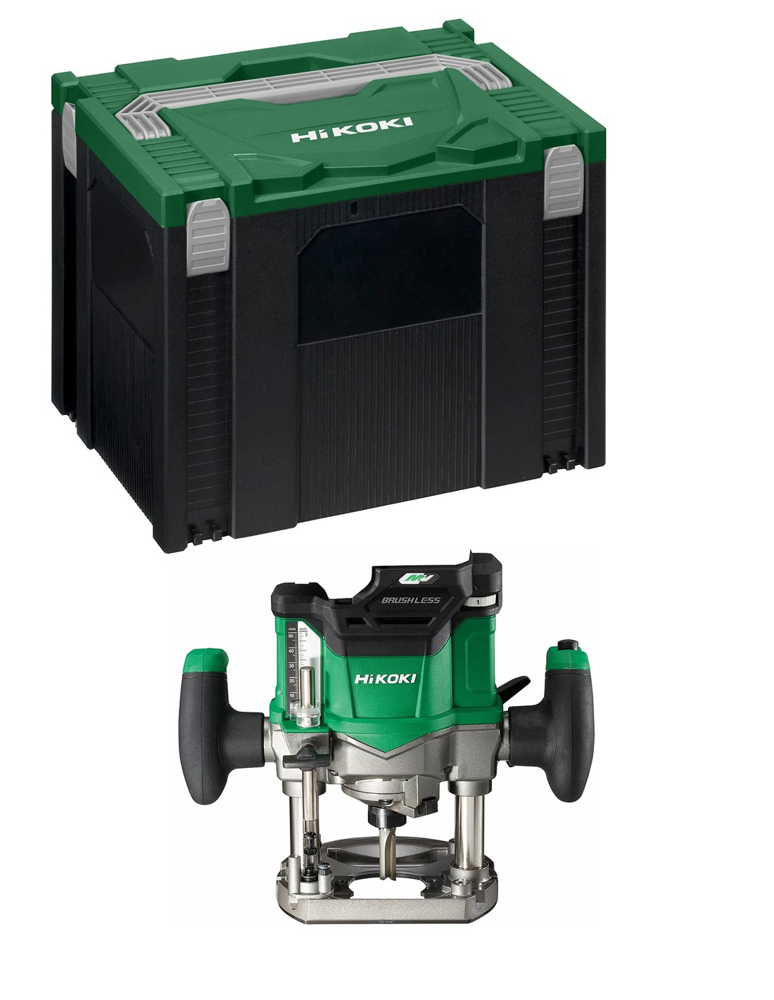 Fresadora HIKOKI M3612DAW2Z (Cuerpo solo + Maletín HSCIV)