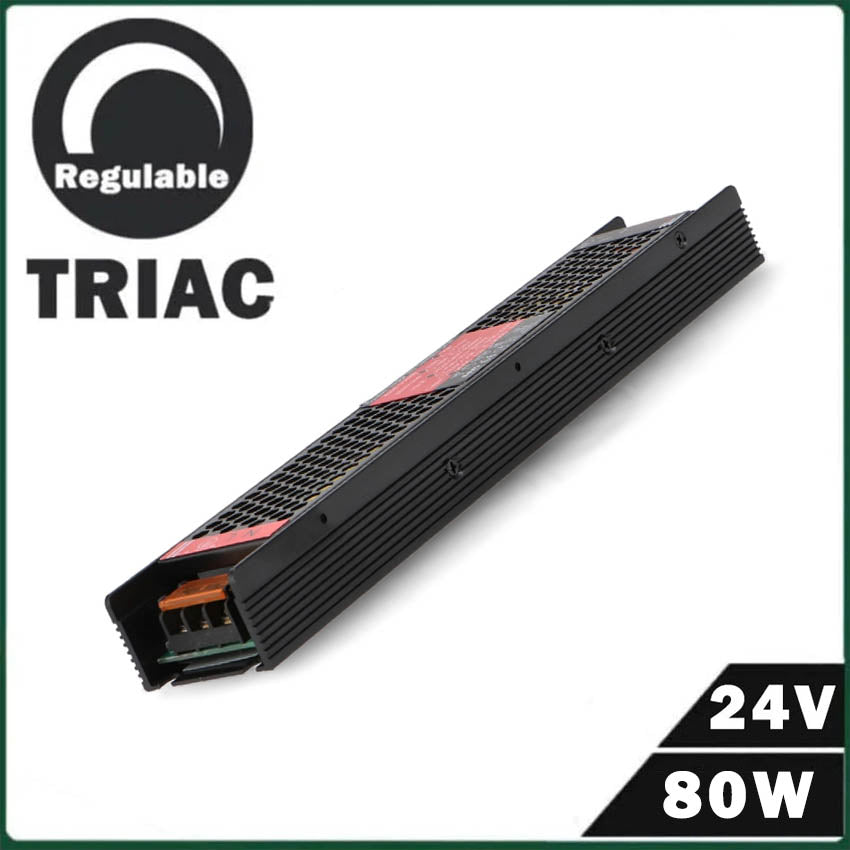 Fuente Alimentación LED Regulable TRIAC 24V 80W