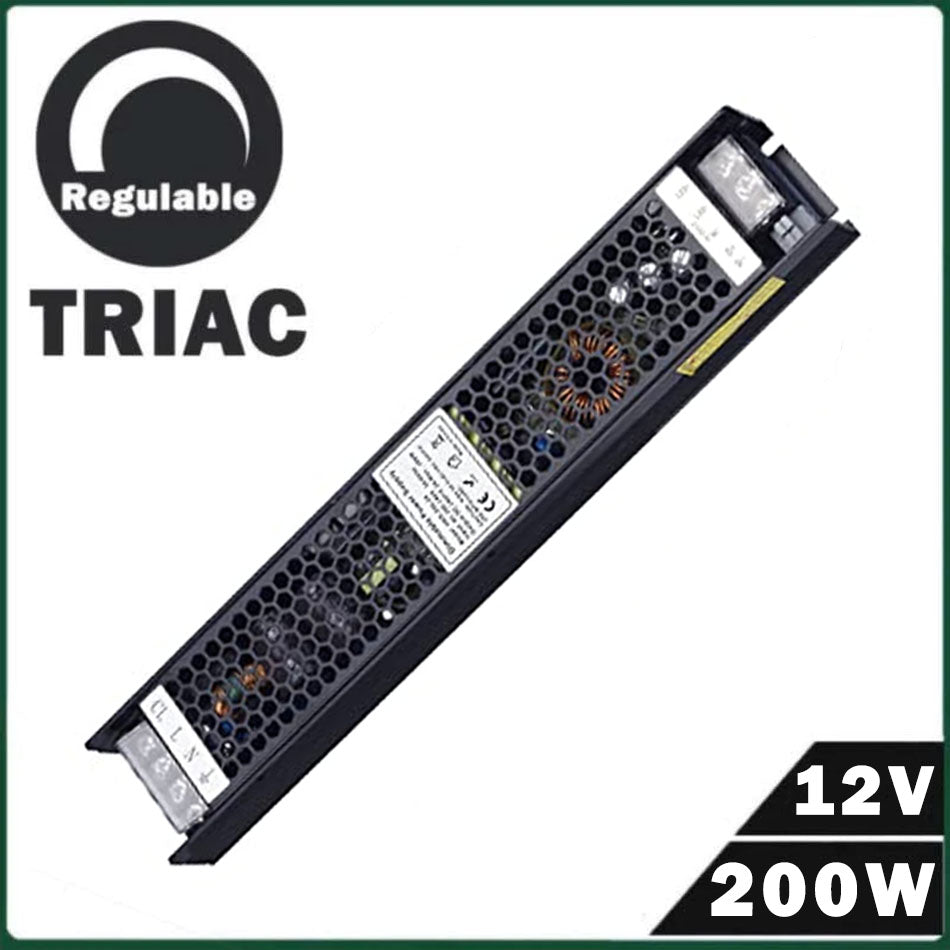 Fuente Alimentación LED Regulable TRIAC 12V 200W
