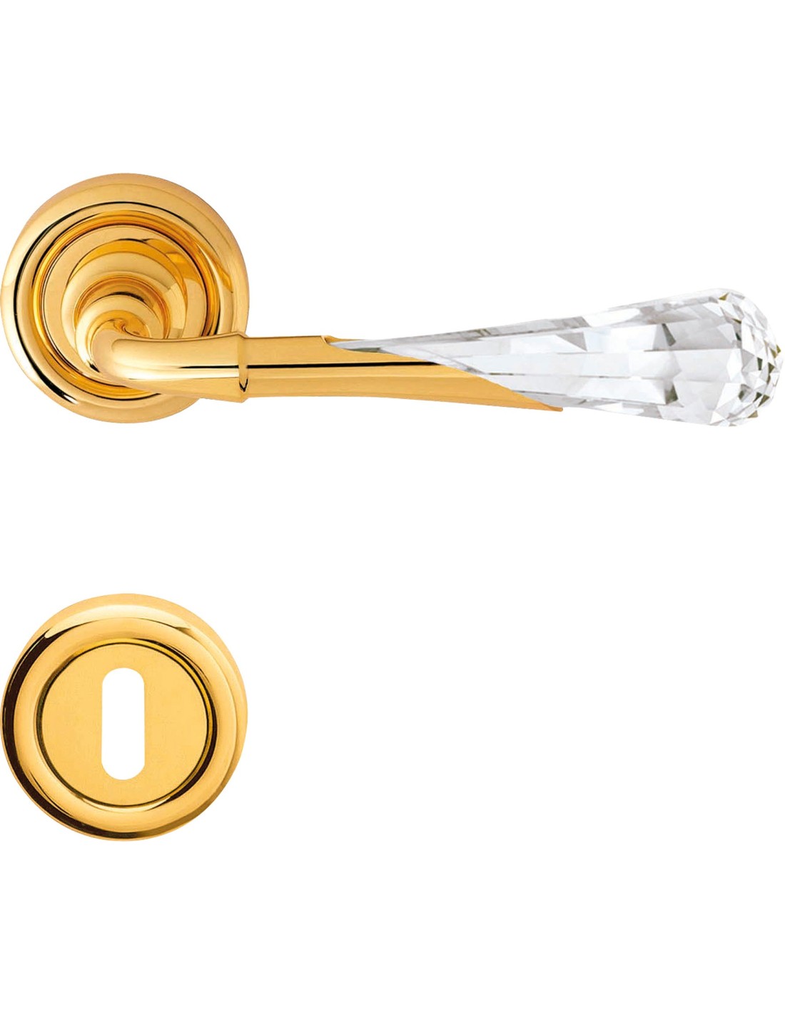 GEMMA , manilla roseta bocallave, swarovski.