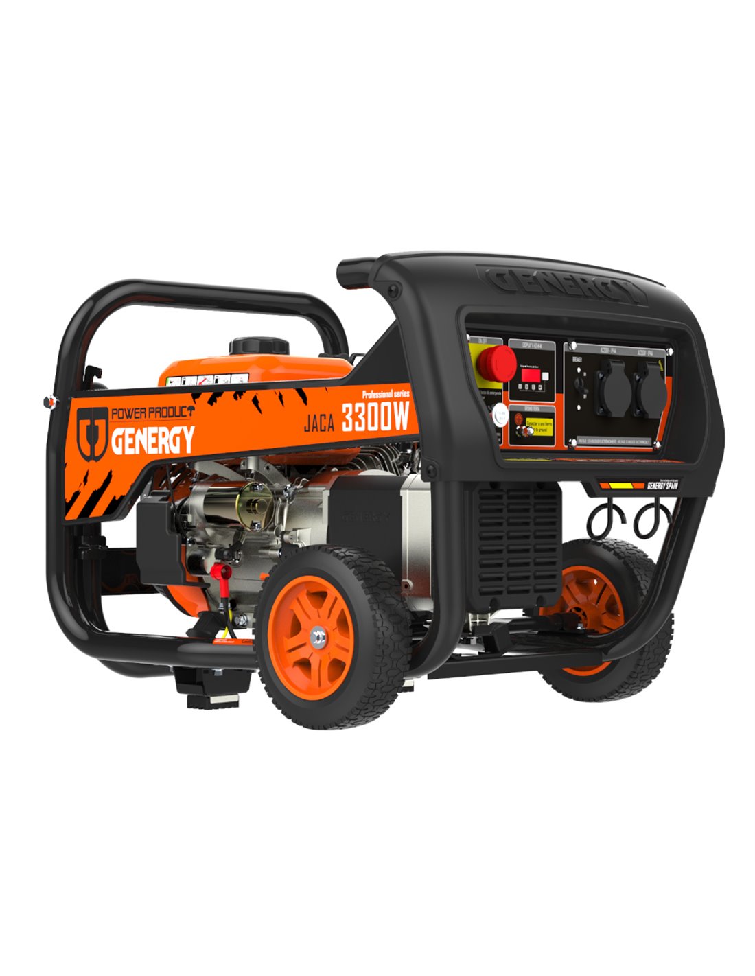 GENERGY Generador 3300W-230V Gasolina Arranque Eléctrico Modelo Jaca