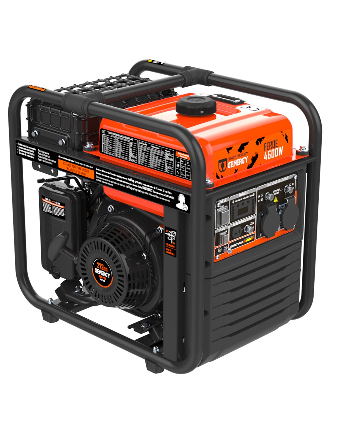 GENERGY Generador 4600W-230V Inverter Arranque Eléctrico Modelo Feroe