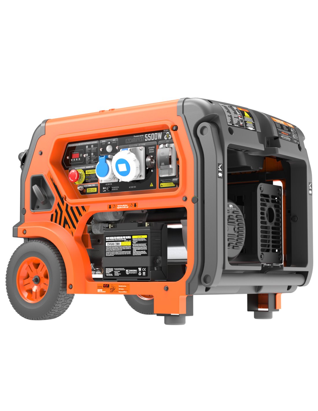 GENERGY Generador 7000W-230V Gasolina Arranque Eléctrico Modelo Ezcaray-S