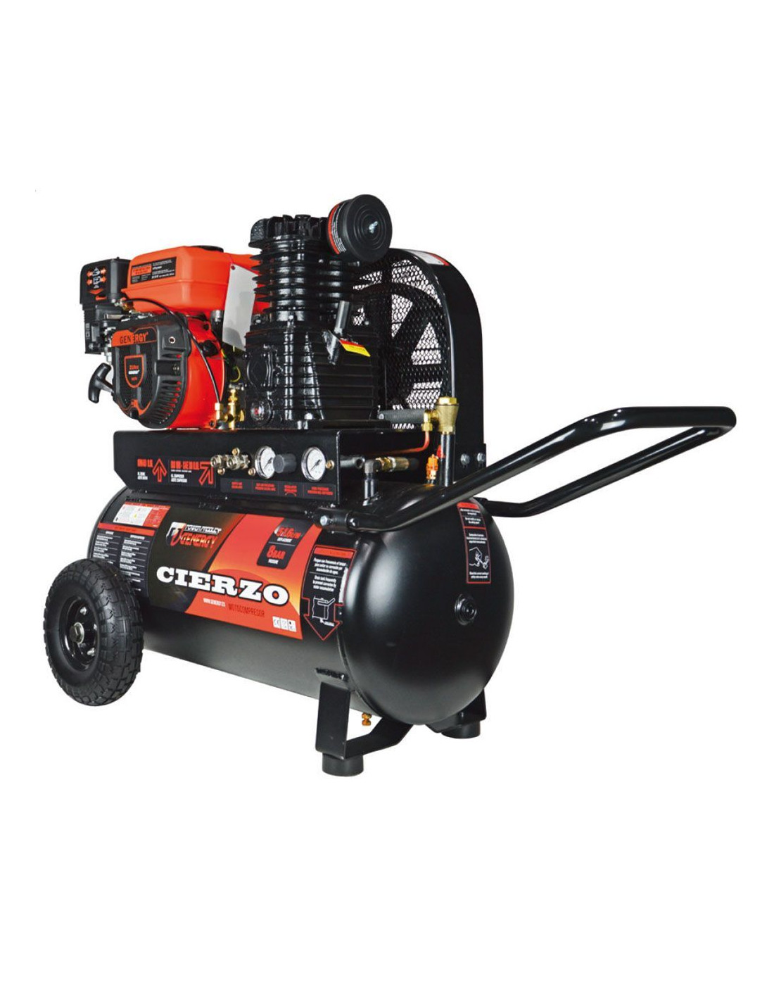 Genergy Motocompresor Gasolina Cierzo 516 L/M - 8 Bar | Brintus