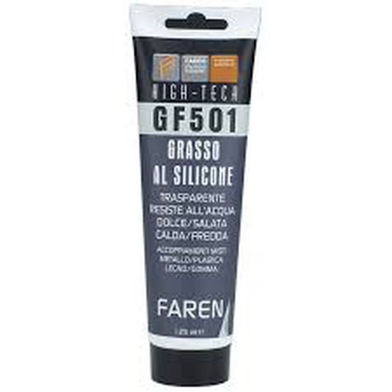 Tubo De Grasa De Silicona Transparente De 125 Ml. Referencia GF501