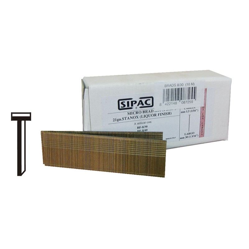 Grapas punta con cabeza mod. 512. Puntas P/Clavador 512/25 Caja 5000