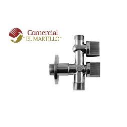 GRIFO DE LAVADORA CON LLAVE 1/2"-1/2"-3/8"