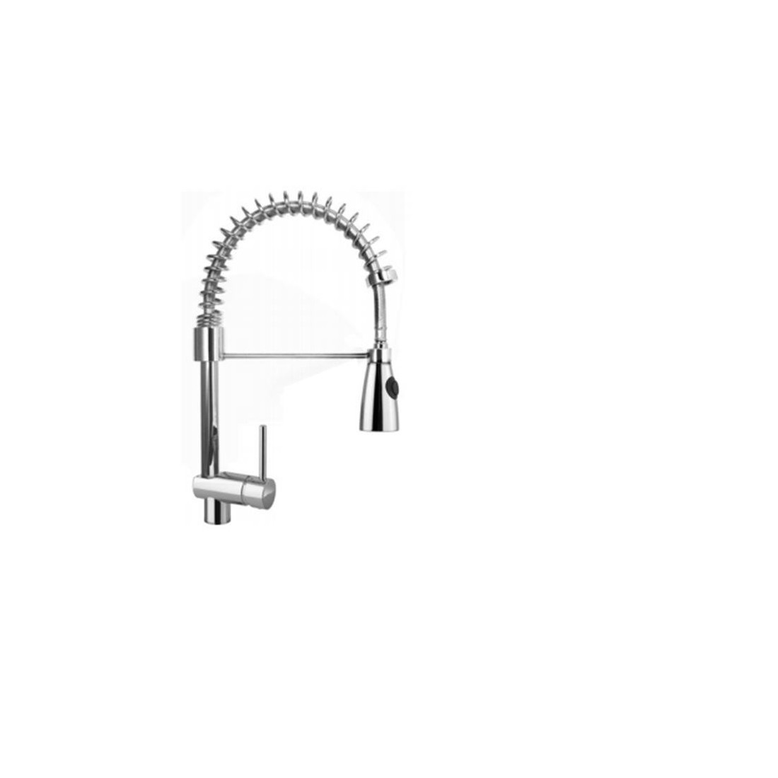 Grifo ducha monomando con flexo. y ducha extraíble.