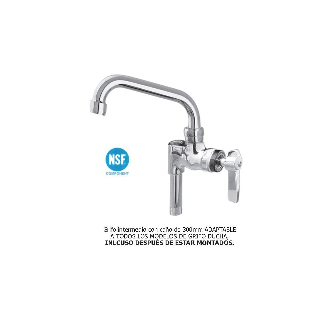 Grifo intermedio para grifos duchas Eco