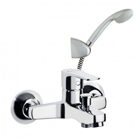Grifo monomando de ducha/baño 1805 VP TITANIUM - ramonsoler