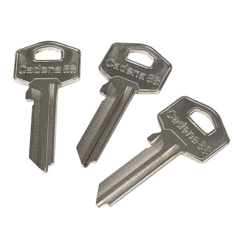 50 Llaves En Bruto Acero Mcm-4D Cadena88 5818DMCM4D88 Jma