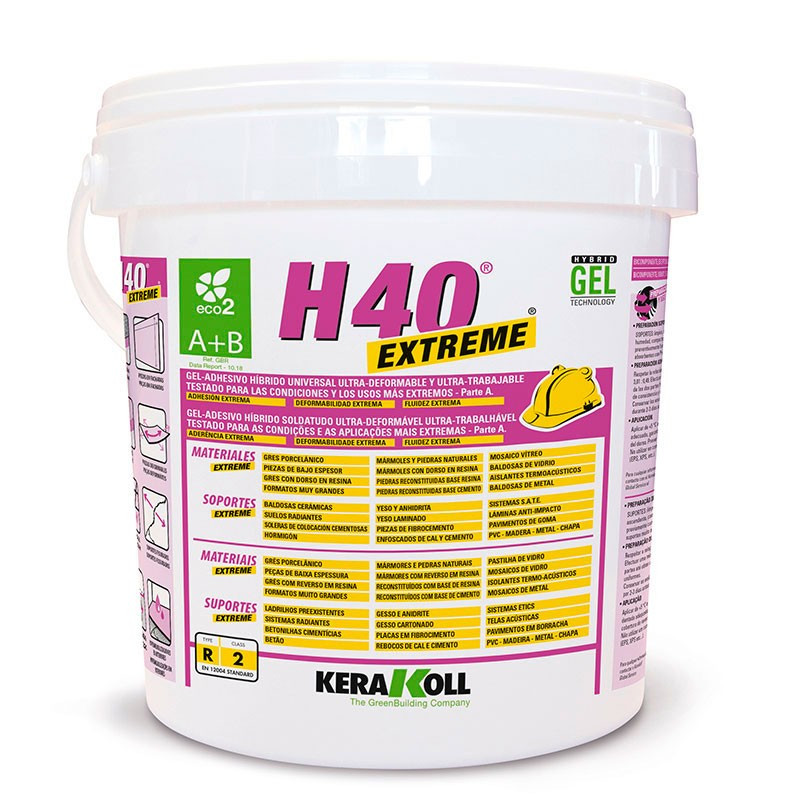 H40 Extreme A-B Blanco 3,5Kg Kerakoll