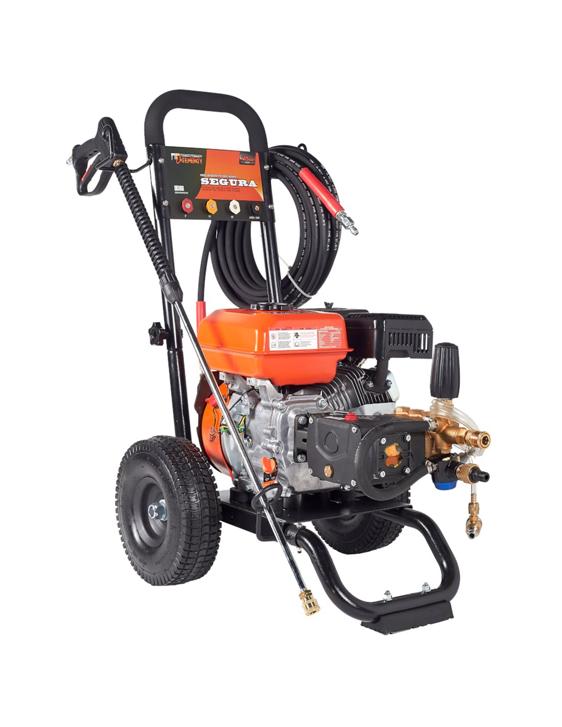 GENERGY Hidrolimpiadora 600L/H 165BAR Modelo Segura