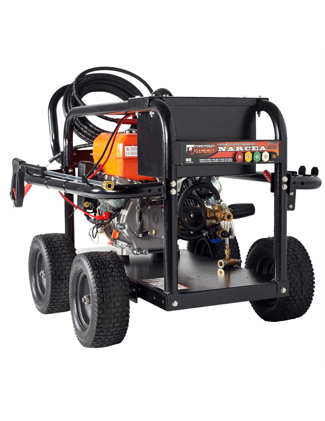 GENERGY Hidrolimpiadora 906L/H 275BAR Arranque Eléctrico Modelo Narcea