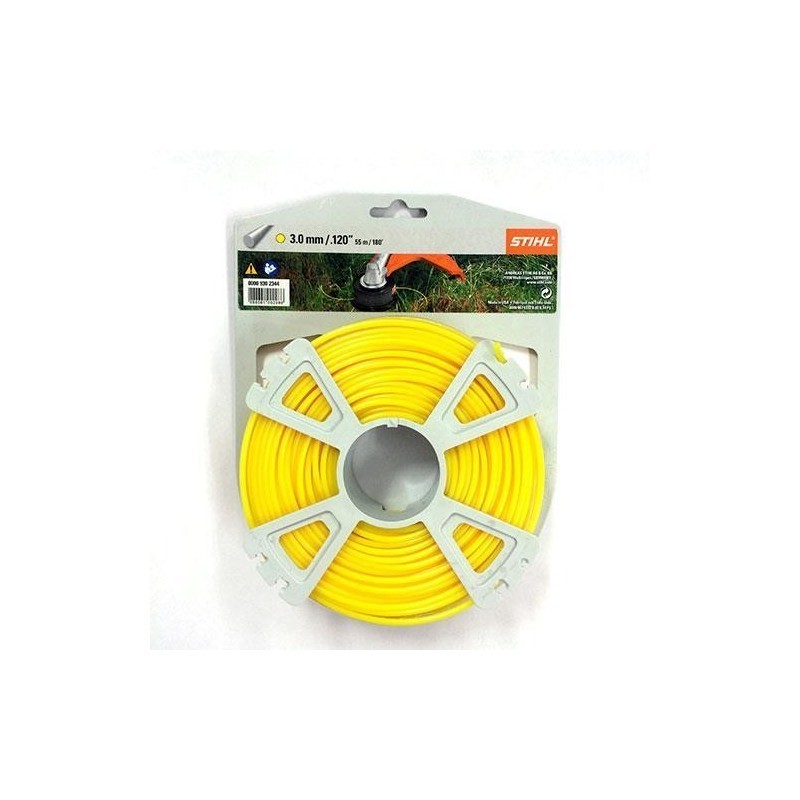 Hilo Nylon Amarillo para Desbrozadora Ø 3 mm STIHL