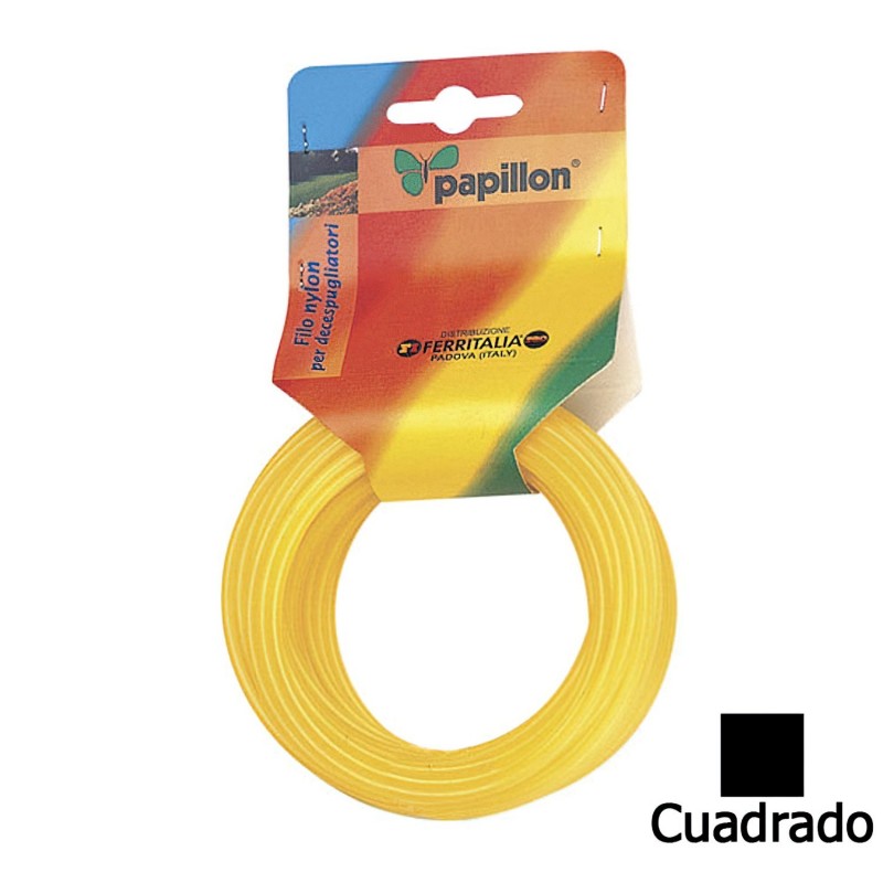 Hilo Nylon Cuadrado 3,0 mm. (10 metros) PAPILLON