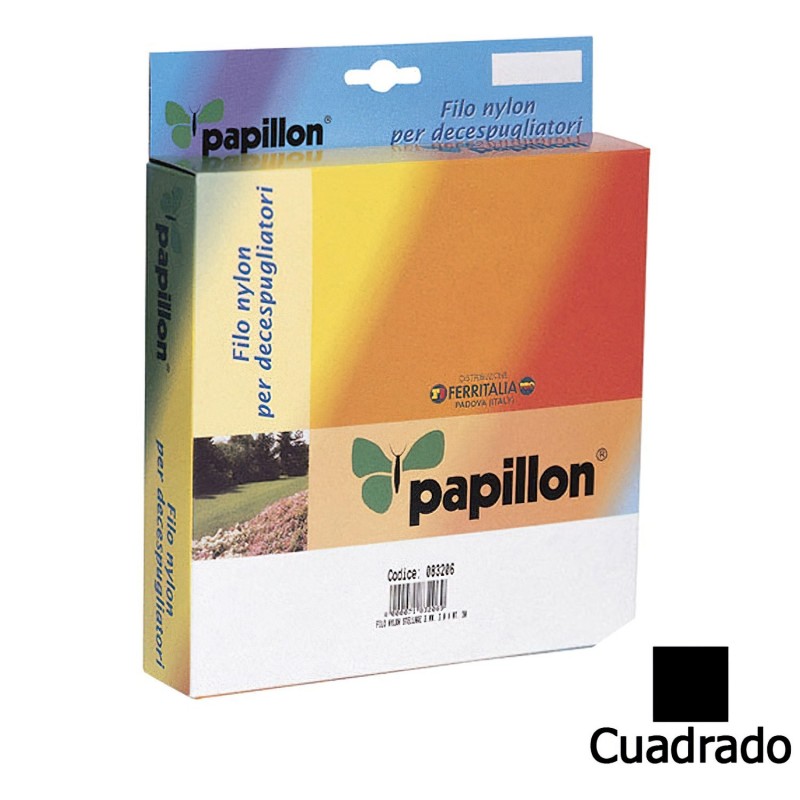 Hilo Nylon Cuadrado 3,0 mm. (Dispensador 50 metros) PAPILLON