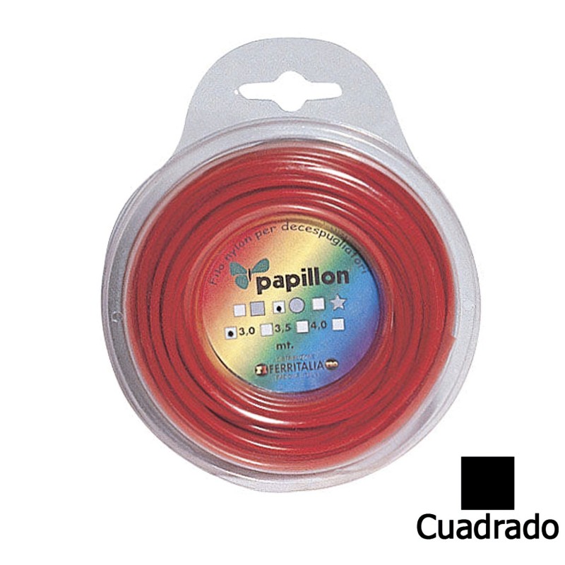 Hilo Nylon Cuadrado Profesional 3,0 mm. (53 metros) PAPILLON
